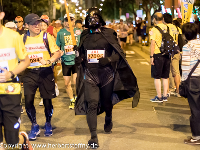 Darth Wader beim Honolulu Marathon