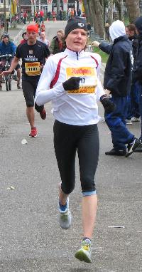 Birgit Bartels Freiburg Marathon - Foto, Copyright: Herbert Steffny