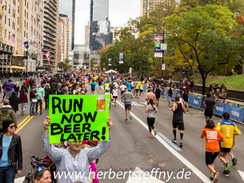 Run now, beer later... Marathon und Bier... Laufen und Laufen lassen